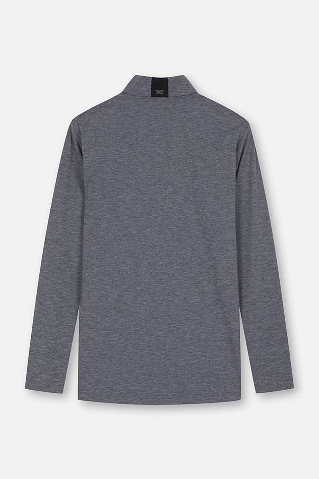 SPRING ESSENTIAL SOLID COLLAR LONG SLEEVE