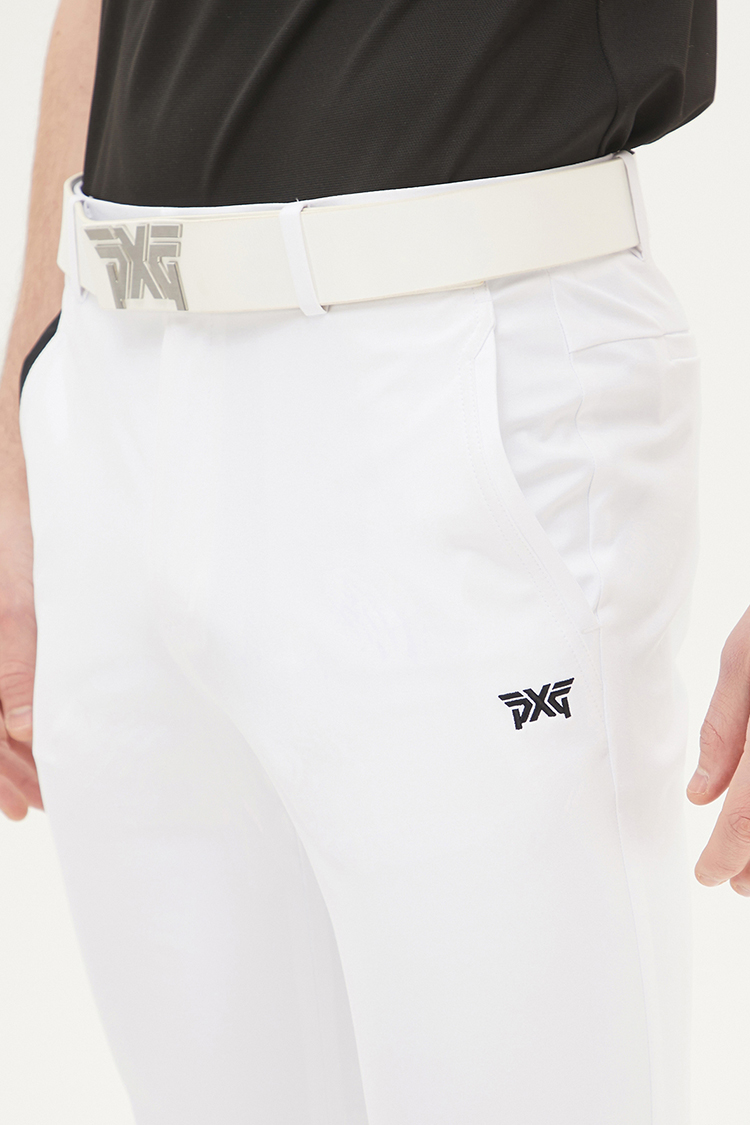 SUMMER BASIC SOLID LOGO ONE POINT PANTS