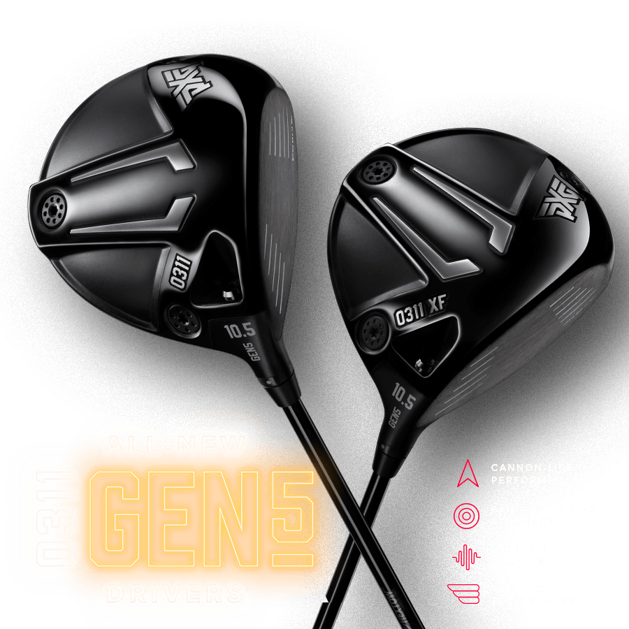 PXG GEN5 4U 22° MCI90S PXG introduces new Gen5 drivers, fairway